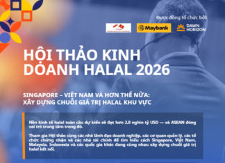 MỜI DOANH NGHIỆP VIỆT NAM THAM DỰ HALAL BUSINESS SEMINAR 2026