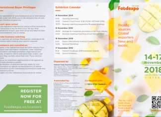 Invitation to Vietnam Food Expo in Ho Chi Minh city