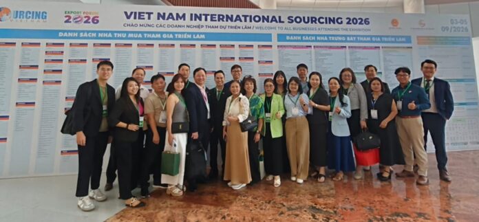 Ảnh đoàn DN Singapore tham dự Hội chợ triển lãm Vietnam International Sourcing tại TP. HCM, tháng 9.2026